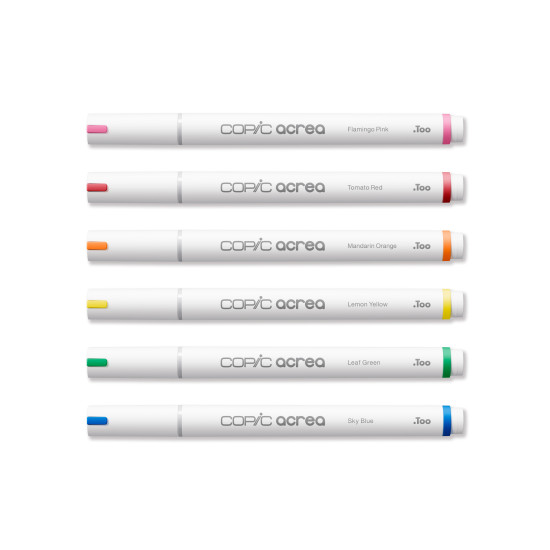 Copic Acrea 6 darabos készlet "Vivid"