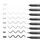 Copic multiliner 8 darabos készlet