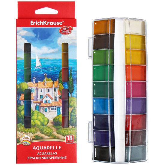 Akvarellfesték 18 darabos készlet