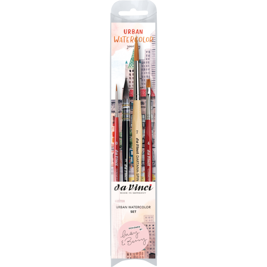 da Vinci 5601 Urban akvarell ecsetkészlet