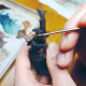 Miniature Maestro kolinsky vörösnyest ecsetkészlet rövid szőrrel