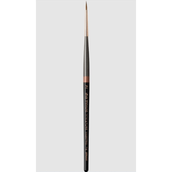 da Vinci miniature Maestro rövid hegyű ecset 3 méretben